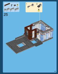 LEGO 10246 instructions page 139 – build guide