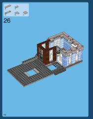 LEGO 10246 instructions page 140 – build guide