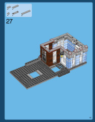 LEGO 10246 instructions page 141 – build guide