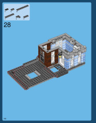 LEGO 10246 instructions page 142 – build guide