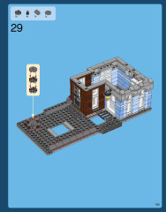 LEGO 10246 instructions page 143 – build guide