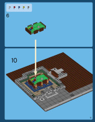 LEGO 10246 instructions page 15 – build guide