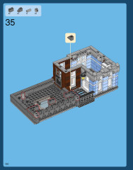 LEGO 10246 instructions page 150 – build guide