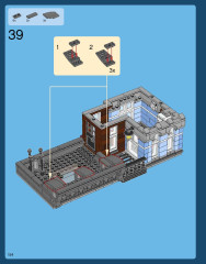 LEGO 10246 instructions page 154 – build guide