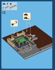 LEGO 10246 instructions page 18 – build guide