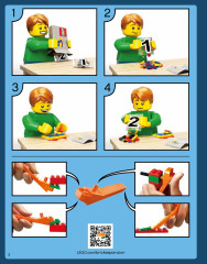 LEGO 10246 instructions page 2 – build guide