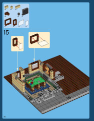LEGO 10246 instructions page 20 – build guide