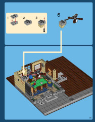 LEGO 10246 instructions page 25 – build guide