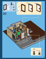 LEGO 10246 instructions page 27 – build guide