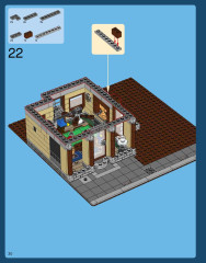 LEGO 10246 instructions page 30 – build guide
