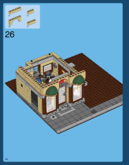 LEGO 10246 instructions page 34 – build guide