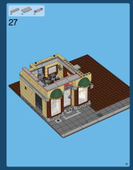 LEGO 10246 instructions page 35 – build guide