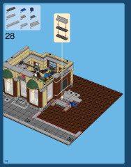 LEGO 10246 instructions page 38 – build guide