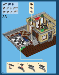 LEGO 10246 instructions page 44 – build guide