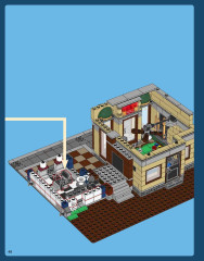 LEGO 10246 instructions page 48 – build guide