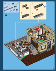 LEGO 10246 instructions page 49 – build guide