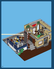 LEGO 10246 instructions page 54 – build guide