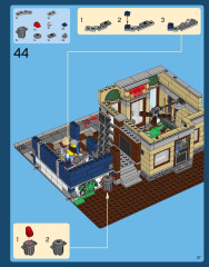 LEGO 10246 instructions page 57 – build guide