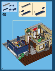 LEGO 10246 instructions page 58 – build guide