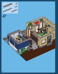 LEGO 10246 instructions page 60 – build guide