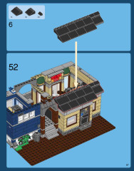 LEGO 10246 instructions page 67 – build guide