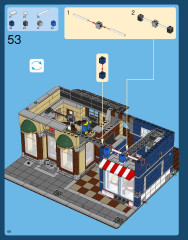 LEGO 10246 instructions page 68 – build guide