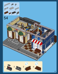 LEGO 10246 instructions page 69 – build guide