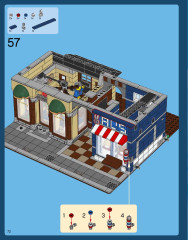 LEGO 10246 instructions page 72 – build guide