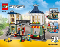 LEGO 10246 instructions page 73 – build guide