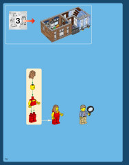 LEGO 10246 instructions page 74 – build guide