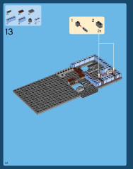 LEGO 10246 instructions page 84 – build guide