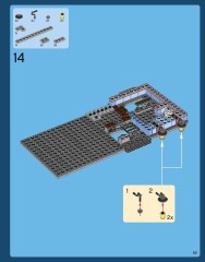 LEGO 10246 instructions page 85 – build guide