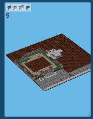 LEGO 10246 instructions page 9 – build guide