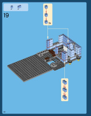LEGO 10246 instructions page 90 – build guide
