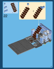 LEGO 10246 instructions page 93 – build guide