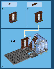 LEGO 10246 instructions page 96 – build guide
