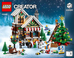 LEGO 10249 instructions page 1 – build guide