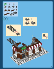 LEGO 10249 instructions page 17 – build guide