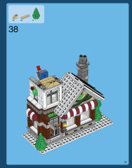 LEGO 10249 instructions page 43 – build guide