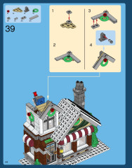 LEGO 10249 instructions page 44 – build guide