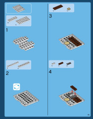 LEGO 10249 instructions page 45 – build guide