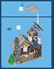 LEGO 10249 instructions page 46 – build guide