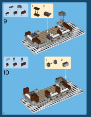 LEGO 10249 instructions page 8 – build guide