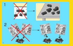 LEGO 10250 instructions page 2 – build guide