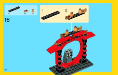 LEGO 10250 instructions page 62 – build guide