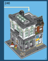 LEGO 10251 instructions page 155 – build guide