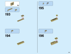 LEGO 10253 instructions page 139 – build guide