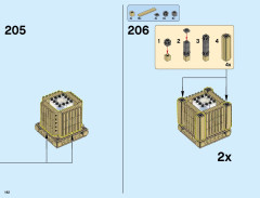 LEGO 10253 instructions page 142 – build guide