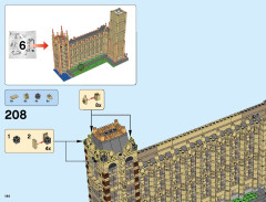 LEGO 10253 instructions page 144 – build guide
