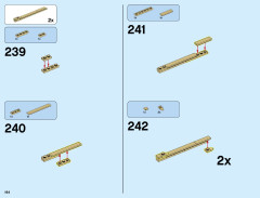 LEGO 10253 instructions page 164 – build guide